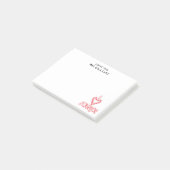 Ik hou van wetenschap post-it® notes (Schuin)