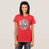 Ik hou van Wetenschap T-shirt (Voorkant volledig)