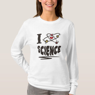 Ik hou van Wetenschap T-shirt
