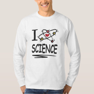 Ik hou van Wetenschap T-shirt