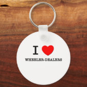 Ik hou van wielrenners sleutelhanger (Voorkant)