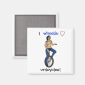 Ik hou van wieltjes magneet (Voorkant / Achterkant)