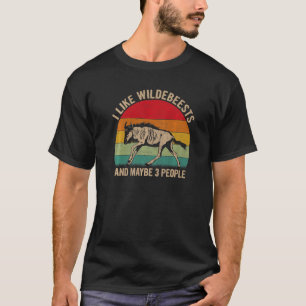 Ik hou van wilde dieren en misschien 3 mensen van  t-shirt