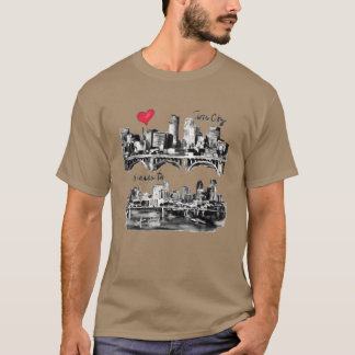 Ik hou van win City vriend T-shirt