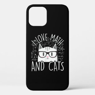 Ik hou van Wiskunde en katten die katjes koken iPhone 12 Hoesje