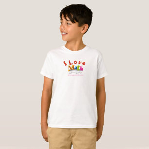 "Ik hou van wiskunde" T-shirt