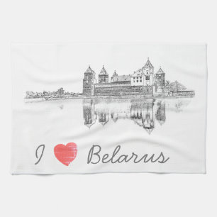 Ik hou van Wit-Rusland Mir Castle Architecture М р Theedoek