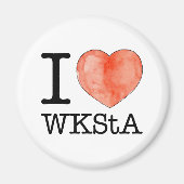 Ik hou van WKStA Magnet Magneet (Voorkant)