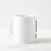 ik hou van wolfraam koffiemok (Voorkant links)