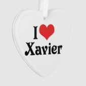 Ik hou van Xavier Ornament (voorkant)