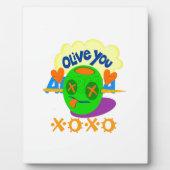 Ik hou van XOXO Afrika Fotoplaat (Voorkant)