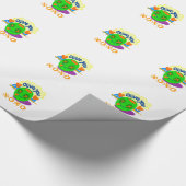 Ik hou van XOXO Afrika, prachtige tekstquote Cadeaupapier (Hoek)