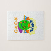 Ik hou van XOXO Afrika, prachtige tekstquote Legpuzzel (Horizontaal)