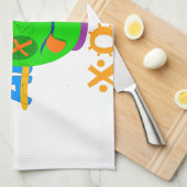 Ik hou van XOXO Afrika, prachtige tekstquote Theedoek (Quarter Fold)