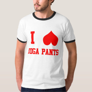 Ik hou van Yoga Pants T-shirt