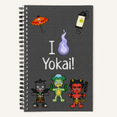 Ik hou van Yokai! Japans Monster Notitieboek (Voorkant)