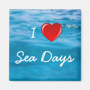 Ik hou van Zee dagen Magneet