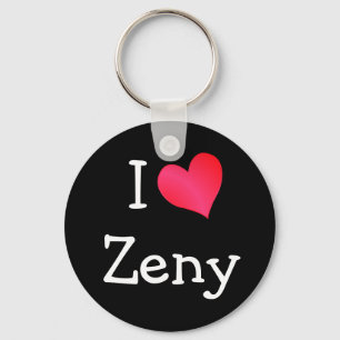 Ik hou van Zeny Sleutelhanger