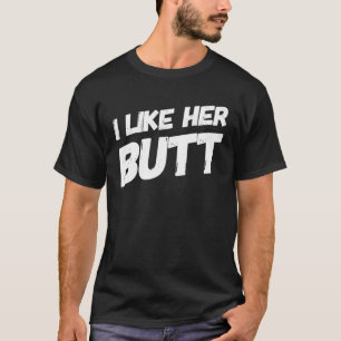 Ik hou van zijn baard... ik hou van haar knuppel d t-shirt