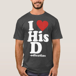Ik hou van zijn D-liefde voor haar P grappig overe T-shirt