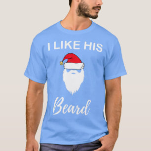 Ik hou van zijn Shirt voor grappige kerstparen