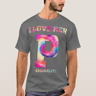ik hou van zijn toewijding ik hou van haar p perso t-shirt