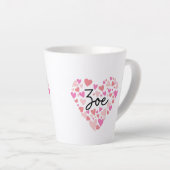 Ik hou van Zoe Latte Mok (Rechterhoek)