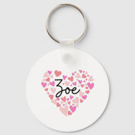 Ik hou van Zoe Sleutelhanger