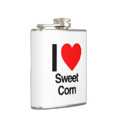 Ik hou van zoete maïs heupfles (Rechts)