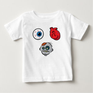 Ik hou van Zombies Baby Long Slapeve