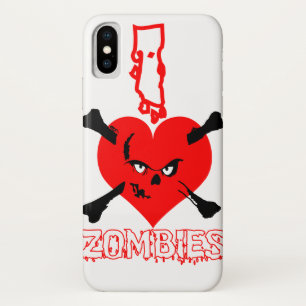 Ik hou van zombies iPhone x hoesje