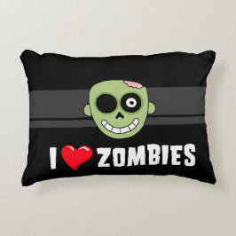 Ik hou van Zombies Decoratief Kussen