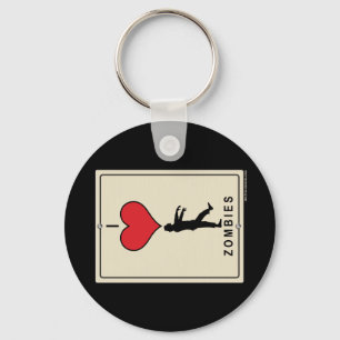 Ik hou van Zombies Sleutelhanger