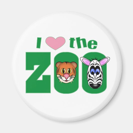 Ik hou van ZOO Magneet (Voorkant)