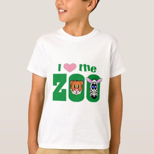Ik hou van ZOO T-shirt (Voorkant)