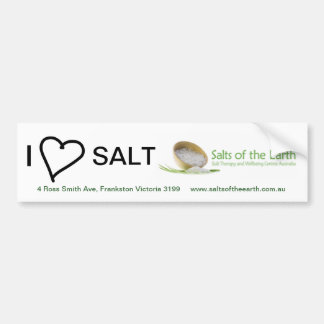 Ik hou van zout Frankston Bumpersticker