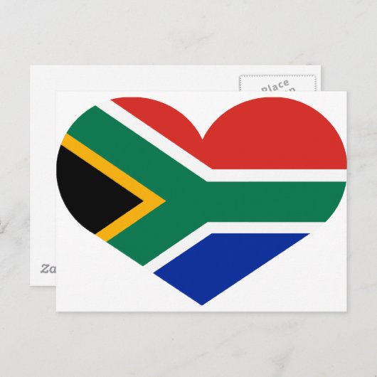 Ik hou van Zuid-Afrika Briefkaart (Voorkant / Achterkant)