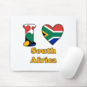 Ik hou van Zuid-Afrika Muismat (Met muis)