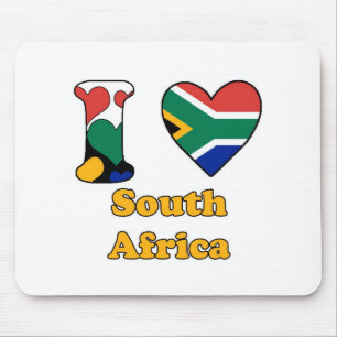 Ik hou van Zuid-Afrika Muismat