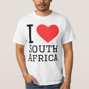 Ik hou van Zuid-Afrika T-shirt
