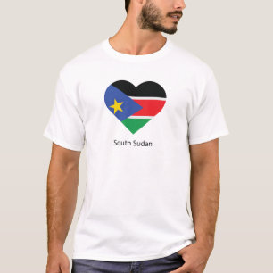 Ik hou van Zuid-Sudan T-shirt