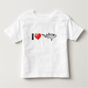 Ik hou van zuster Sharks Kinder Shirts