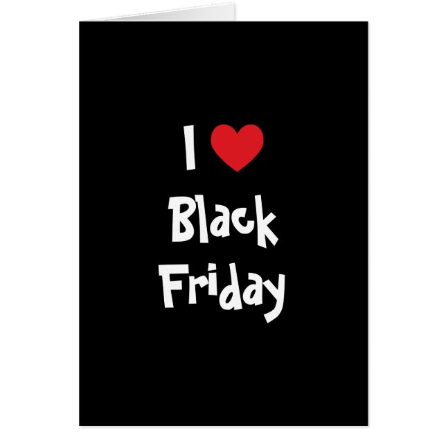 Ik hou van Zwarte Vrijdag (Voorkant)