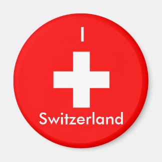 Ik hou van Zwitserland Magnet Magneet