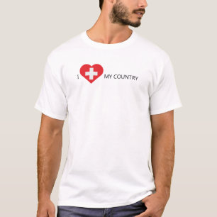 Ik hou van Zwitserland T-shirt