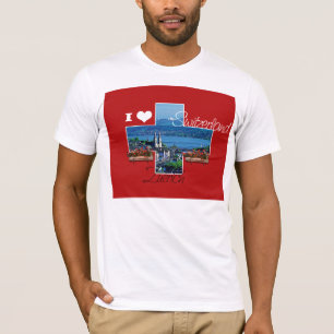 Ik hou van Zwitserland T-shirt