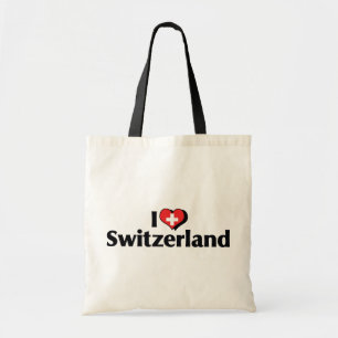 Ik hou van Zwitserland Vlag Tote Bag