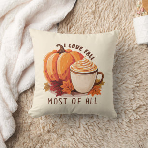Ik hou vooral van Herfst - Latte & Autumn Vibes Kussen