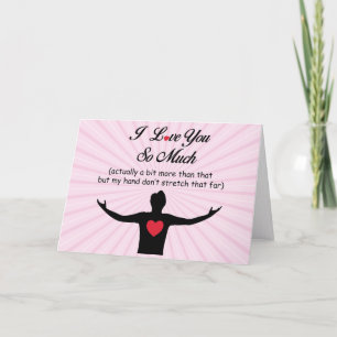 Ik hou zo van je feestdagen kaart