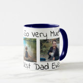 Ik hou zo veel van je | Beste papa ooit Mok (Voorkant rechts)